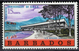 ZAYIX Barbados 302 MNH Un Building Architecture 062723S22M - £1.12 GBP