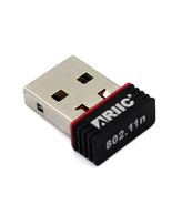 New ARIIC Mini 802.11B/G/N 150M Wi-Fi Nano USB 2.0 Wireless Adapter Dong... - $5.93