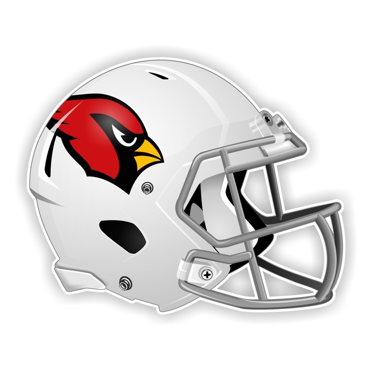 Arizona Cardinals Football Helmet Decal / Sticker Die cut - $2.96+