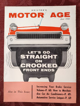 Rare Chilton&#39;s Motor Age Magazine June 1958 Automotive Service Ads - £12.94 GBP