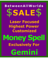 Billionaire Cosmic Customized Wealth Spell 4 Gemini Betweenallworlds Spell - $2,413.95 MXN