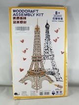 New-land Woodcraft Assembly Kit Eiffel Tower 3D Puzzle Laser Cut XF-G001D - £8.36 GBP