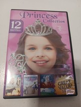 12 Movies Princess Collection DVD Set - £1.58 GBP