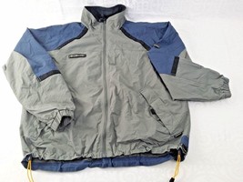 Columbia Sportswear Company Mens Packable Windbreaker Jacket Blue Gray XXLarge - £36.81 GBP