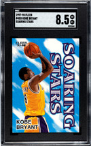 Kobe Bryant 1997-98 Fleer Soaring Stars Card #4SS- SGC Graded 8.5 NM-MT+ (Los An - £39.83 GBP