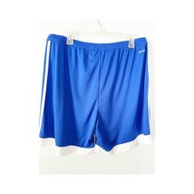 Adidas Climacool Athletic Basketball Shorts Blue Drawstring Size XL - $14.20