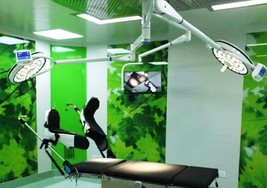 Hospital use surgical OT Room Lights Dual sterilizable handle Ceiling OT Light - £1,975.93 GBP