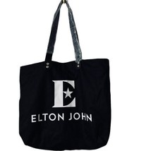 Elton John Vip 18x16 Canvas Tote Bag Farewell Yellow Brick Road Final Tour New - £9.24 GBP
