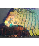 1000pcs Medium Mirror Iridescent Acrylic Plastic Scalemail Scales Bulk S... - £74.27 GBP+