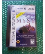 Myst (Sega Saturn, 1995) Long box Sealed/Unopened/Factory Sealed - $450.00