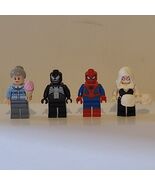 LEGO Super Heroes 76115 SPIDER MECH VS VENOM 4 Minifigures Lot FIGURES O... - $18.01