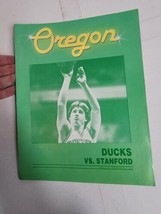 Vintage 1980s Oregon Ducks Basketball Program 1986 UofO OSU Beavers - £7.16 GBP