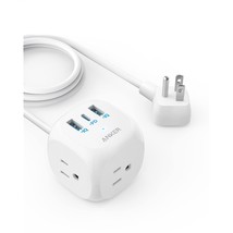 Anker 20W USB C Power Strip, 321 Power Strip with 3 Outlets and USB C Ch... - £29.89 GBP