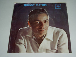 Johnny Mathis Gina I Love Her That&#39;s Why Pic Sleeve 45 Rpm Record Columbia Label - £15.00 GBP
