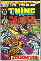 Marvel Two-In-One Comic Book #2 Sub-Mariner, Marvel 1974 FINE+ - £10.65 GBP
