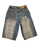 Phat Farm Baggy Jorts Jean Shorts Boys 14/27 Embroidered Logo 10-Pkt Vin... - €24,71 EUR