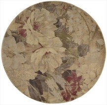 Nourison 1775 Somerset Area Rug Collection Multi Color 5 ft 6 in. x 5 ft 6 in. R - £141.06 GBP