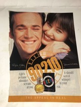 Vintage Beverly Hills 90210 Perfume Print Ad 1991 full page pa3 - $8.90