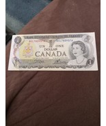 canadian 1 dollar bill - £3.39 GBP