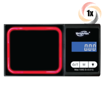 1x Scale WeighMax Luminx Red LED Digital Pocket Scale | 1000G - $22.33
