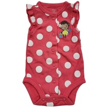 Just One You NB Newborn Baby Girl Clothes Polka Dot Monkey Sleeveless Bo... - $10.89