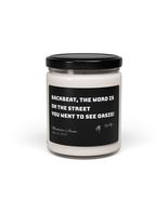 Backbeat Surprise Your Going/You Went  Soy Candle PERSONALIZED Merch Oas... - $21.99