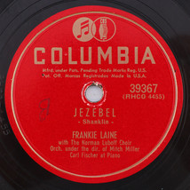 Frankie Laine – Jezebel / Rose, Rose, I Love You -1951 10&quot; 78 rpm Record 39367 - £13.20 GBP