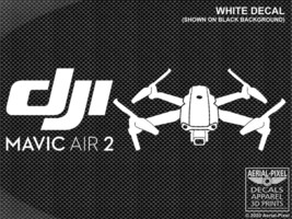 New DJI Mavic Air 2 Window / Case Decal Drone Sticker  - $9.95