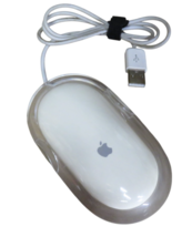 Genuine Apple Macintosh Pro Mouse M5769 White Solid USB Wired Optical - $275.27 MXN