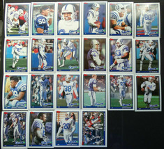 1991 Topps Indianapolis Colts Team Set of 22 Football Cards - £3.19 GBP