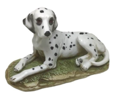 Dalmation Dog Adult Resting Laying Down HOMCO Porcelain Figurine Realist... - £7.78 GBP