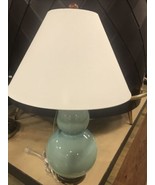Ralph Lauren Porcelain Green Crackle Table Lamp 26” ~New~ - $315.55 CAD