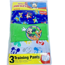 3 Pack Potty Training Pants Disney Mickey Mouse with Potty Training Chart 2T NEW - $5.95