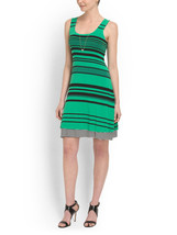NWoT Anthropologie Bailey 44 Andalusian Green Striped Jersey Sushi Dress S $169 - £22.87 GBP