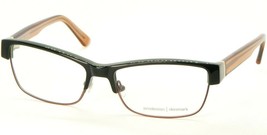 New Prodesign Denmark 4701 5032 Shiny Dark Green Eyeglasses Frame 54-16-135mm - £32.95 GBP