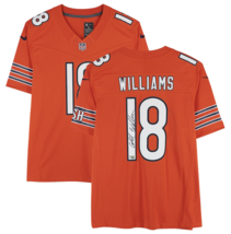 Caleb Williams Autographed Chicago Bears Nike Limited Orange Jersey Fana... - $679.00