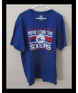 &#39;47 Men&#39;s Blue Tee Size XXL Here Comes the 76ers - €8,52 EUR