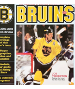 2000-01 Boston Bruins Official Yearbook Joe Thornton Vintage NHL Hockey ... - $365.45 MXN