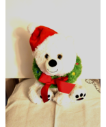 Christmas Animated Singing &quot;Let it Snow&quot; Polar Bear Plush - Lights/Sound... - £19.80 GBP