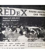 1954 REDeX Oil Lubricant Import Advertisement Autocar Automobilia DWPP11 - $41.81 CAD