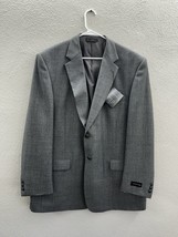 Statements Mens Mark Blazer Size 48L Gray NWTs Stain and Wrinkle Resistant - $41.69