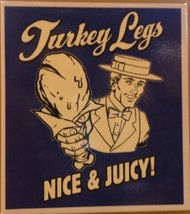 Disney Park Authentic Turkey Legs Magnet Nice and Juicy - £15.53 GBP
