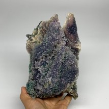5.34 lbs, 8&quot;x5.3&quot;x3.4&quot;, Rough Grape Agate Crystal Mineral Specimens,B32631 - £756.73 GBP
