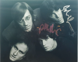 Signed By John Densmore &amp; Robert Krieger The Doors 8&quot;x 10&quot; Photo w/COA - £101.23 GBP