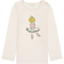 NWT 100% AUTH Gucci Baby Long Sleeve T-Shirt with Printed &#39;GG&#39; Ballerina  - £117.36 GBP