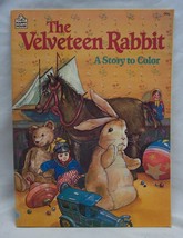 Happy House Vintage The Velveteen Rabbit Story To Color Children&#39;s Coloring Book - £11.62 GBP