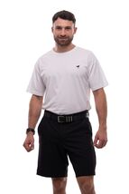 American Fit Basic T-Shirt for Men Caddie White Made in Peru (as1, Alpha... - $24.25