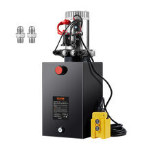 VEVOR Hydraulic Pump, 15 Quart Hydraulic Power Unit, Double Acting, DC 12V  - $194.99