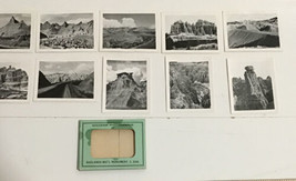 Vtg 10 Souvenir Photographs Of Badlands National Monument ,S.DAK By Rise... - $16.66