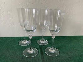 Mikasa Crystal ITALIAN COUNTRYSIDE Set of 4 x Wine Glasses Goblets - $112.58 CAD